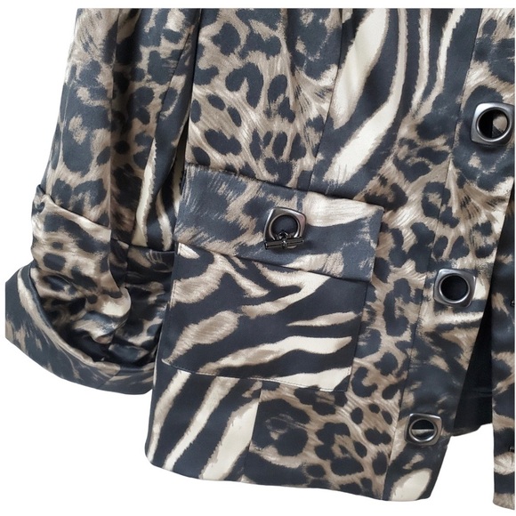 Peck & Peck Tiger Print Jacket - Picture 3 of 5